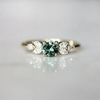 Prstenovi Modni dijamantni prsten prsten od prirodnog bijelog romantičnog vjenčanog nakita do 65% popusta na blagajni
