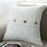 Pleteni gumbi trendi jastučnice za jastuke za kauč kafić Kućni dekor