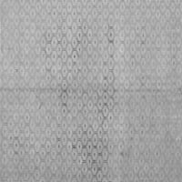 Ahgly Company zatvoreni okrugli perzijski sivi prostirke, 3 'krug