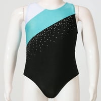 gimnastički kupaći kostim za djevojčice sa svjetlucavim dijamantima, baletni plesni kombinezon, set kratkih hlača