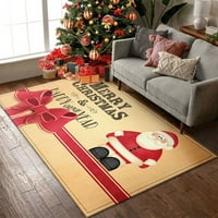 Božićni podni tepih od 50 inča Slatka festivalska prostirka za spavaću sobu dnevnog boravka