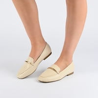 Kolekcija Journee Womens Wrenn tru Comfort Pjena klizanje na kvadratnim nožnim nogama loafer stanovi