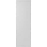 Ekena Millwork 18 W 79 H TRUE FIT PVC Horizontalni sloj uokviren modernim stilom Fiksni nosači, bez zvijezda noćne