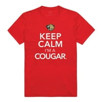 Budite mirni, ja sam iz majice majice sveučilišta Caldwell Sveučilište Cougars