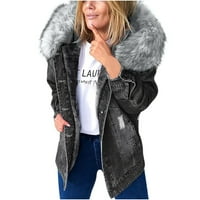 Žene s dugim rukavima jakna od jakne vruće prodaje za čišćenje ženskog modnog casual kapusnih kapuljača zima retro