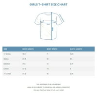 Jednobojne majice za djevojčice s kratkim rukavima, pamuk, pamuk