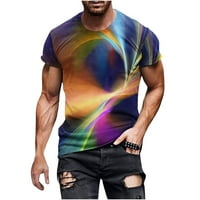 Muške majice s digitalnim tiskom od 3 inča ljetne Ležerne majice kratkih rukava nove grafičke majice hladnog dizajna