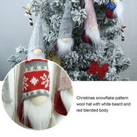 Shulemin set patuljasti ukras tkanina Božićni švedski tomte gnome dekor lutke za dom