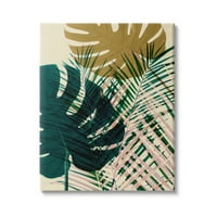 Stupell Industries topli ljetni palmi tropski aranžman postrojenja Moderna apstrakcija, 30, dizajn Iana Winstanleyja
