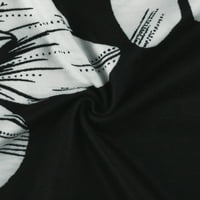 Ženski topovi, ženska proljetna Moda, izrez u obliku slova u, prugasta široka bluza s uzorkom s printom, pulover,