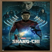 Marvel Shang-Chi i legenda o deset prstenova-službeni zidni poster na jednom listu, 14.725 22.375