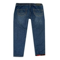 Tvrtka Silver Jeans. Uske traperice s podstavom od flisa za dječake, veličine 4-16