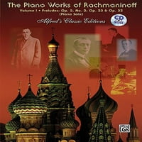 Rachmaninoffova klavirska djela, svezak: preludiji, op. 2, op. 23, op. op., Knjiga i CD