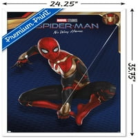 Spider-Man: nema puta kući - crveni kostim 24.25 35.75 uokvireni poster