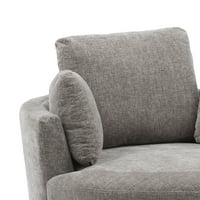 Okretna stolica za cijev 42 W okretni naglasak s jastucima s jastucima okretni kauč na sofi Moderna predimenzionirana