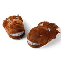 Plišane kućne papuče u obliku životinja