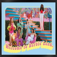 Zidni poster za BB: BB-Dobrodošli u zemlju Barbie, 14.725 22.375 uokvireno