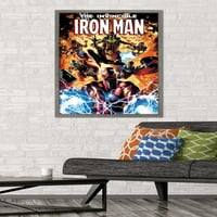 Comics of comics-Iron Man-nepobjedivi Iron Man zidni Poster, 22.375 34