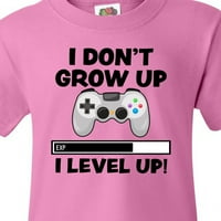 Ne odrastam, Izravnavam se s kontrolerom igre bijela majica za mlade
