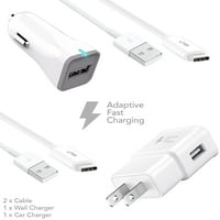 &T HTC First Charger Fast Micro USB 2. Komplet kabela od -