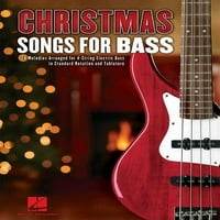 Božićne pjesme za bas: melodije u aranžmanu za električni bas s 4 žice