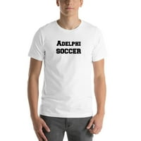3xl Adelphi nogometni pamučni majica s kratkim rukavima prema nedefiniranim darovima