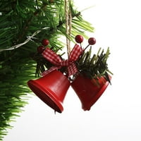 Privjesak za ukrašavanje zvona za božićno drvce privjesak božićno zvono velike božićne kuglice luster konektori