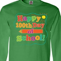 Inktastična sretna majica s dugim rukavima u školi